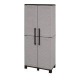 ARMARIO ALTO ESTANTES AJUSTABLES Y PATAS REGULABLES 680X370X1690MM ARTPLAST