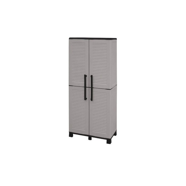 ARMARIO ALTO ESTANTES AJUSTABLES Y PATAS REGULABLES 680X370X1690MM ARTPLAST