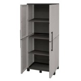 ARMARIO ALTO ESTANTES AJUSTABLES Y PATAS REGULABLES 680X370X1690MM ARTPLAST