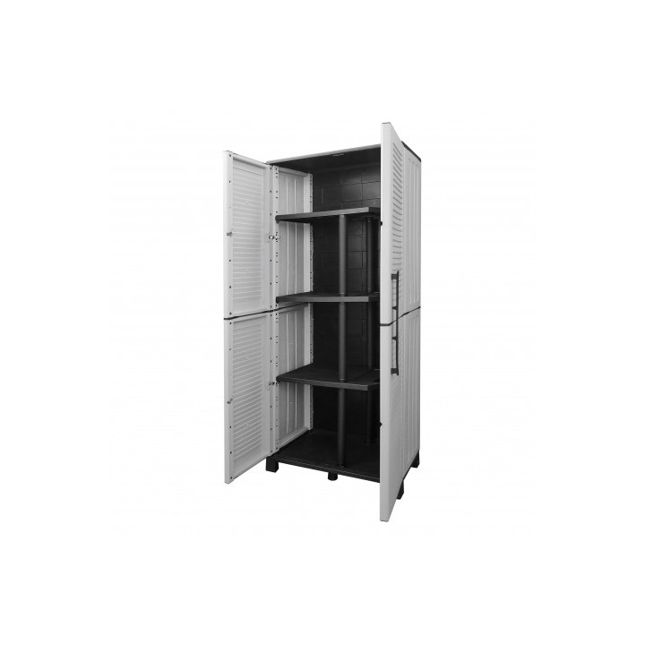ARMARIO ESCOBERO CON PATAS REGULABLES 680X370X1690MM ARTPLAST