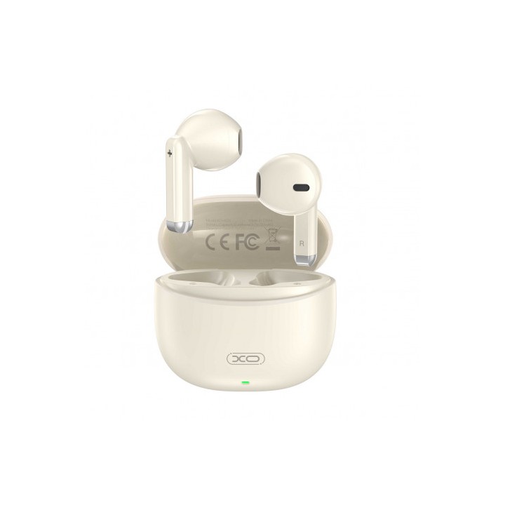 AURICULARES BLUETOOTH TWS X33 BEIGE XO