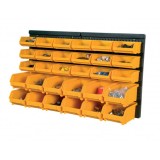 PANEL ORGANIZADOR POLIPROPILENO DE 30 CUBOS ARTPLAST