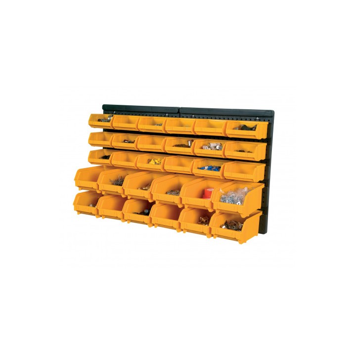 PANEL ORGANIZADOR POLIPROPILENO DE 30 CUBOS ARTPLAST