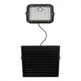 FOCO LED SOLAR 10W 1500LM CON SENSOR + MANDO + CCT 3000K/6000K ELBAT