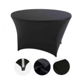 FUNDA PARA MESA DE RESINA REDONDA 160X74 NEGRA SUNGARDEN