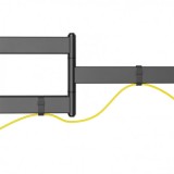 SOPORTE ARTICULADO REFORZADO TV LED, LCD 50"-105" CROMAD