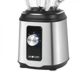 BATIDORA INOXIDABLE VASO CRISTAL 1800W 1.5 LITROS MUVIP