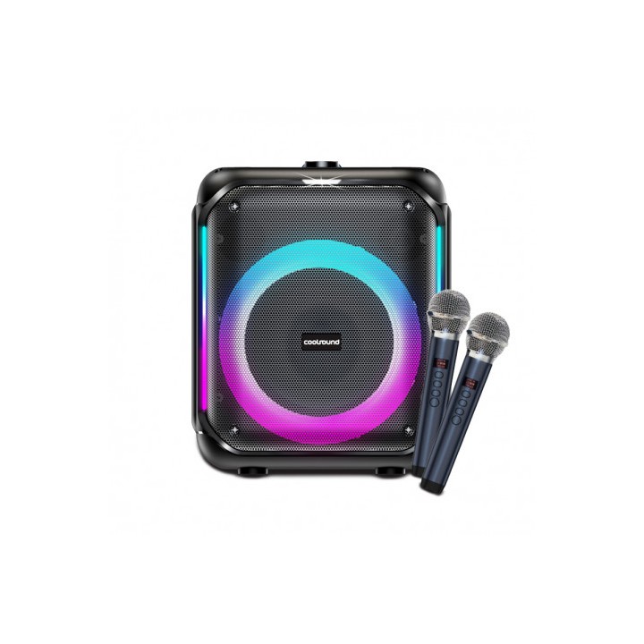 ALTAVOZ KARAOKE PORTATIL PARTYBOX 8" COOLSOUND