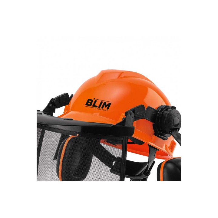 CASCO DE SEGURIDAD CON VISERA Y PROTECCIÓN AUDITIVA BLIM