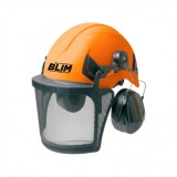 CASCO DE SEGURIDAD PREMIUM CON VISERA Y PROTECCIÓN AUDITIVA BLIM
