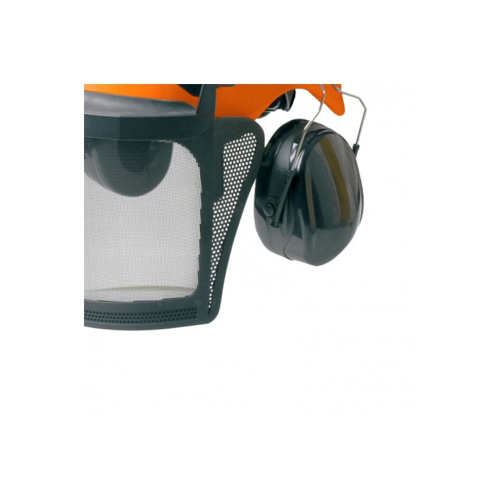 CASCO DE SEGURIDAD PREMIUM CON VISERA Y PROTECCIÓN AUDITIVA BLIM