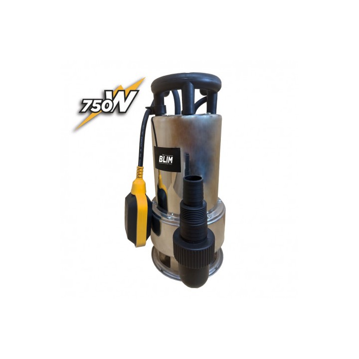 BOMBA SUMERGIBLE INOX AGUAS SUCIAS 750W BLIM