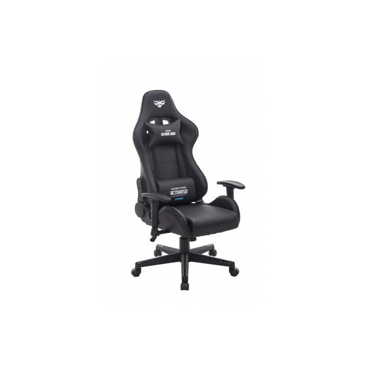 SILLA GAMING SERIE DEMON LORD NEGRA CROMAD