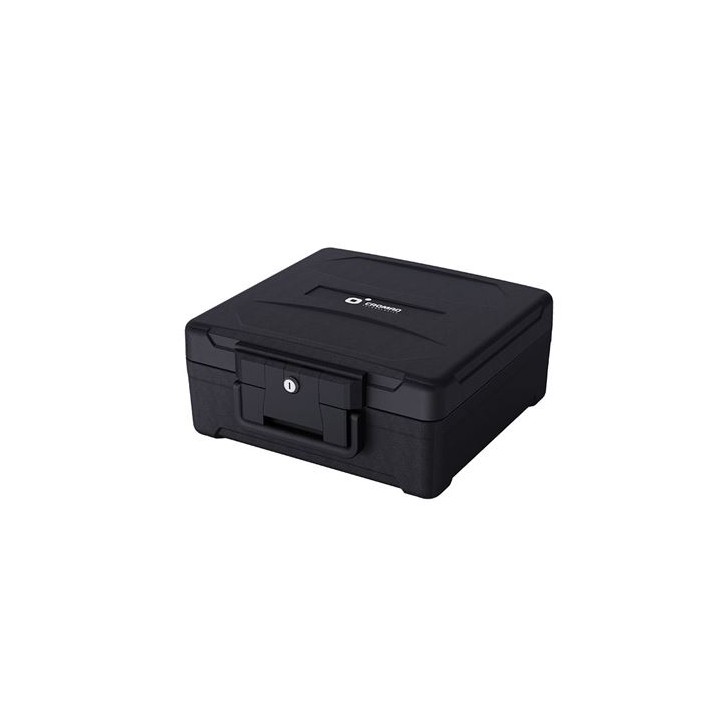 CAJA FUERTE FIREBOX S1 RESISTENTE FUEGO Y AGUA 155X365X285MM CROMAD