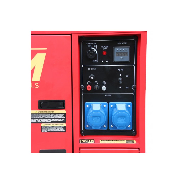 GENERADOR INSONORIZADO GASOIL 6500W BLIM