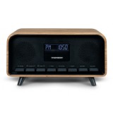 ALTAVOZ RETRO CON DESPERTADOR 30W MADERA NEGRO RT850BT THOMSON