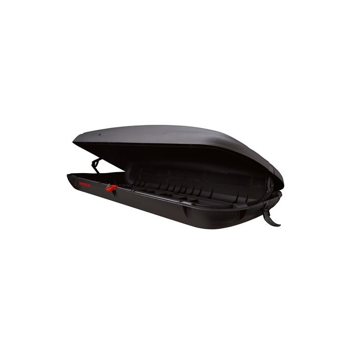 BAUL DE TECHO PARA VEHICULOS 2005X790X380MM EFECTO FIBRA CARBONO ARTPLAST