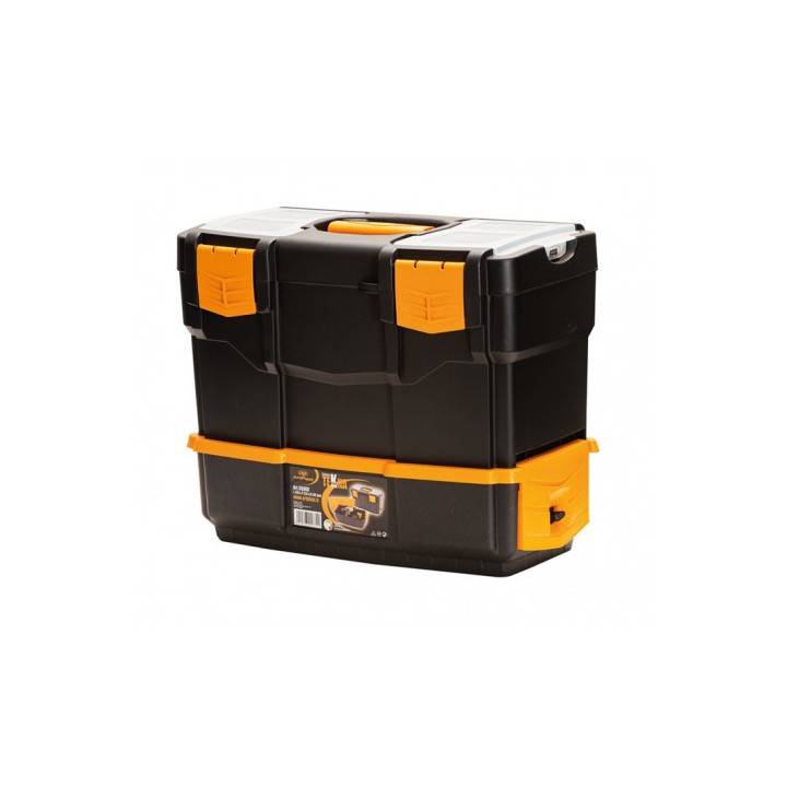 CAJA DE HERRAMIENTAS 420×220×340MM CON ORGANIZADORES Y BANDEJA ARTPLAST