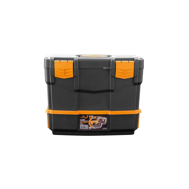 CAJA DE HERRAMIENTAS 420×220×340MM CON ORGANIZADORES Y BANDEJA ARTPLAST
