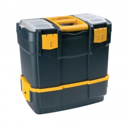 CAJA DE HERRAMIENTAS 460×280×455MM CON ORGANIZADORES Y BANDEJA ARTPLAST