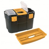 CAJA DE HERRAMIENTAS 460×280×455MM CON ORGANIZADORES Y BANDEJA ARTPLAST