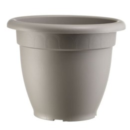 MACETA CAMPANA DIAMETRO 25CM TAUPE ARTPLAST