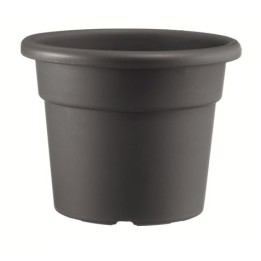 MACETA REDONDA DIAMETRO 20CM ANTRACITA ARTPLAST