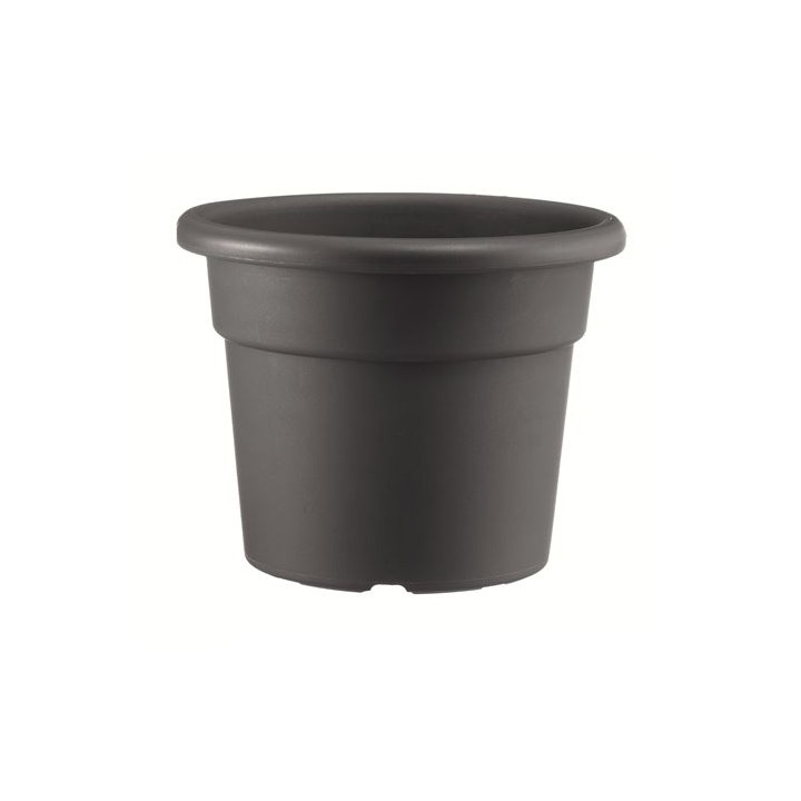 MACETA REDONDA DIAMETRO 20CM ANTRACITA ARTPLAST