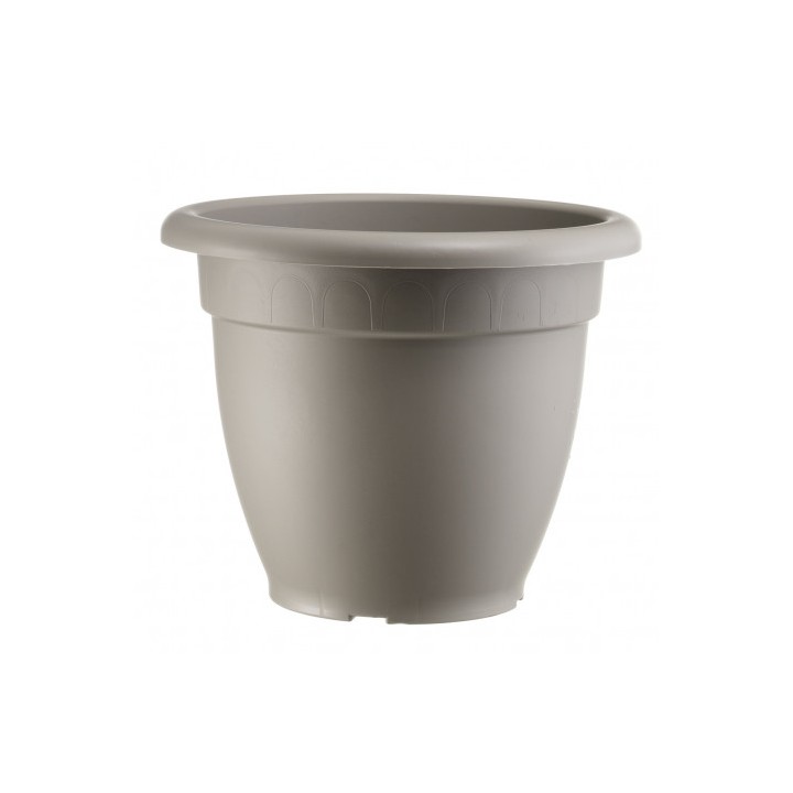 MACETA CAMPANA DIAMETRO 35CM TAUPE ARTPLAST
