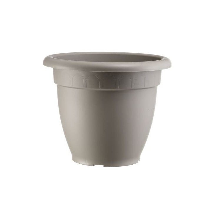 MACETA CAMPANA DIAMETRO 20CM TAUPE ARTPLAST