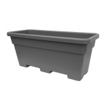 JARDINERA MAXI RECTANGULAR 100CM ANTRACITA ARTPLAST