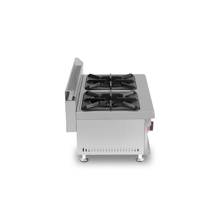 COCINA A GAS PROFESIONAL 2 FUEGOS CHEF PRO