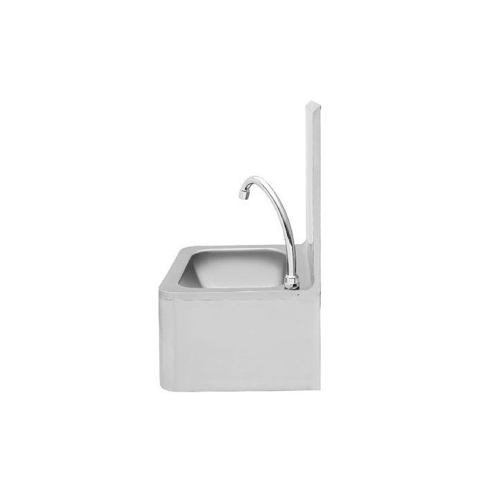 FREGADERO MURAL ACERO INOX PROFESIONAL CON GRIFO Y DISPENSADOR CHEF PRO