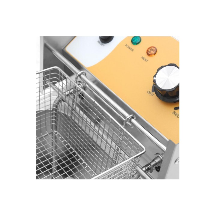 FREIDORA ELÉCTRICA PROFESIONAL 9 LITROS 2500W CHEF PRO