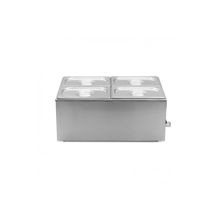 BAÑO MARIA INDUSTRIAL 4 CUBETAS 1200W CHEF PRO