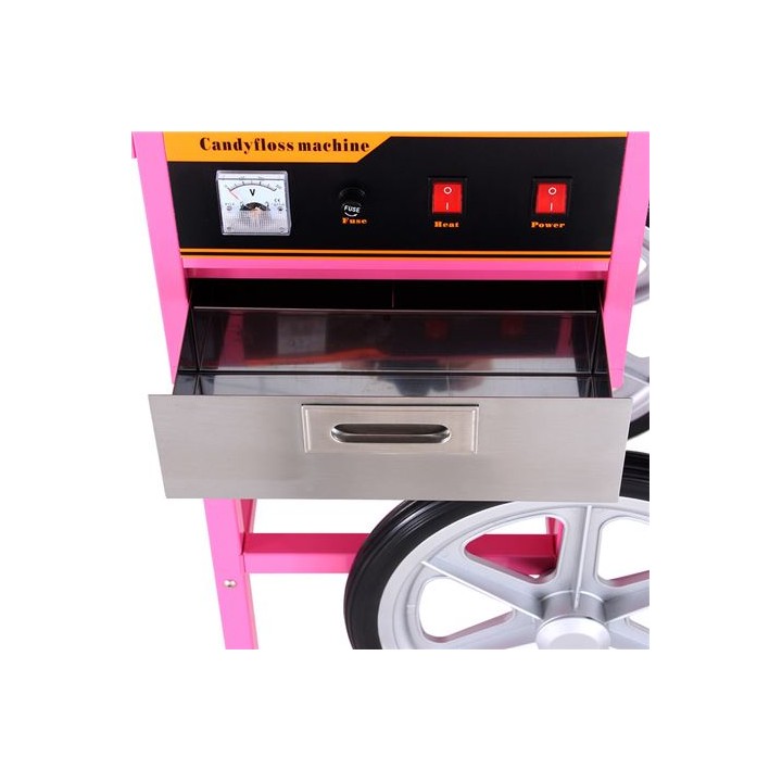 MÁQUINA DE ALGODON DE AZÚCAR PROFESIONAL 1080W CHEF PRO