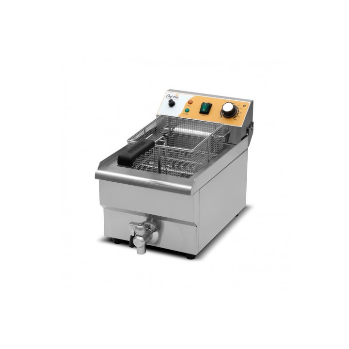 FREIDORA ELÉCTRICA PROFESIONAL 10 LITROS 3000W CHEF PRO