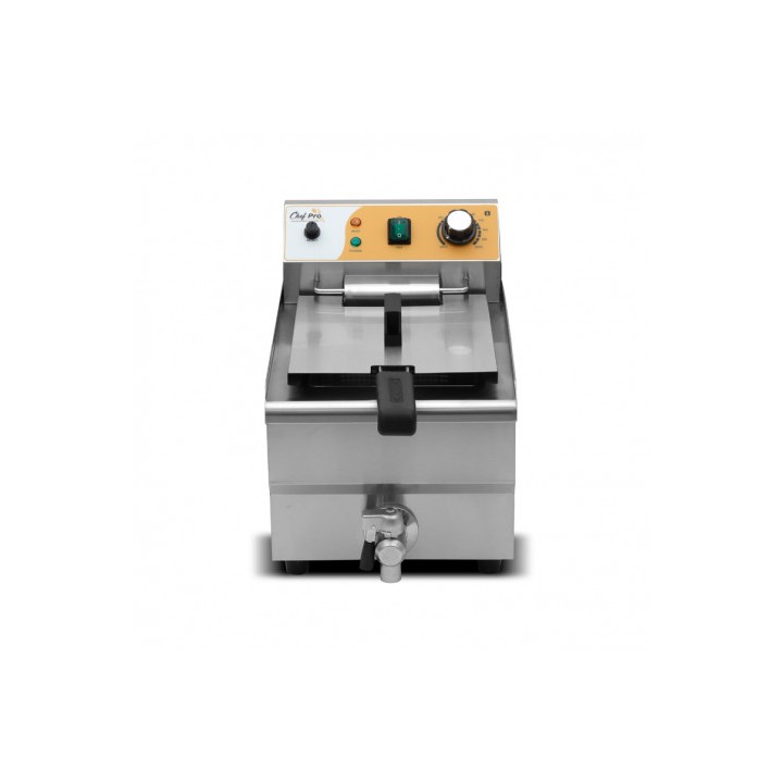 FREIDORA ELÉCTRICA PROFESIONAL 10 LITROS 3000W CHEF PRO