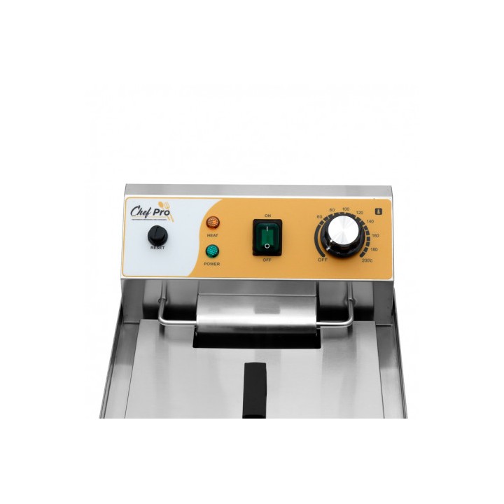 FREIDORA ELÉCTRICA PROFESIONAL 10 LITROS 3000W CHEF PRO