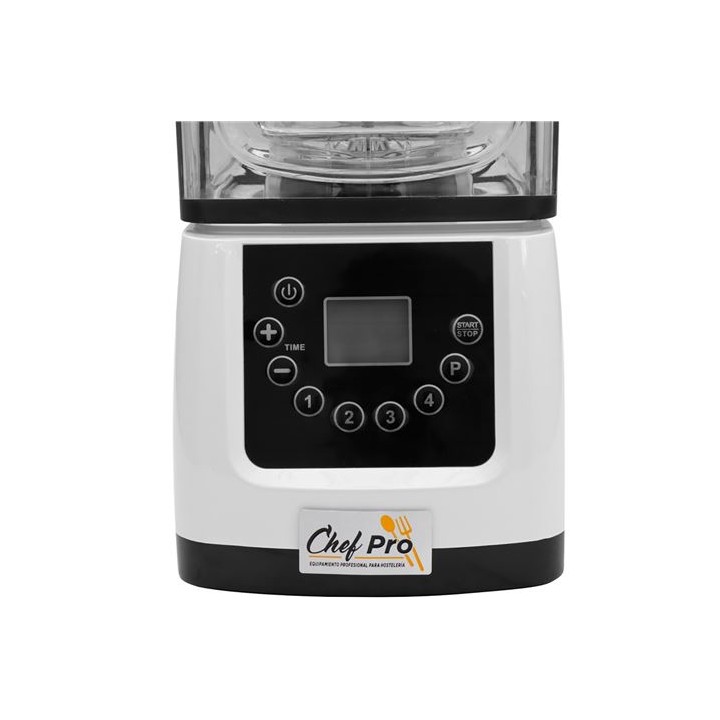BATIDORA PROFESIONAL CON CABINA INSONORIZADA 1.5 LITROS 2200W CHEF PRO