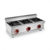 COCINA A GAS PROFESIONAL 3 FUEGOS CHEF PRO