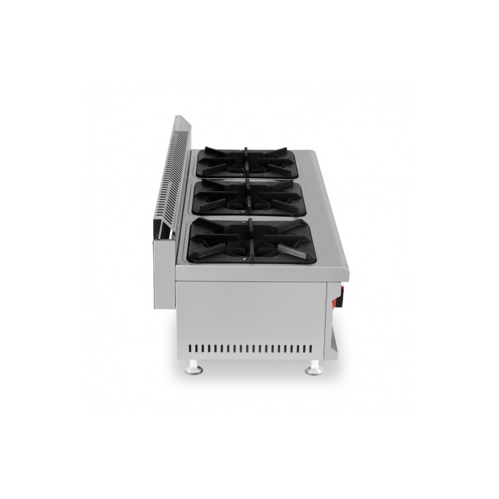 COCINA A GAS PROFESIONAL 3 FUEGOS CHEF PRO