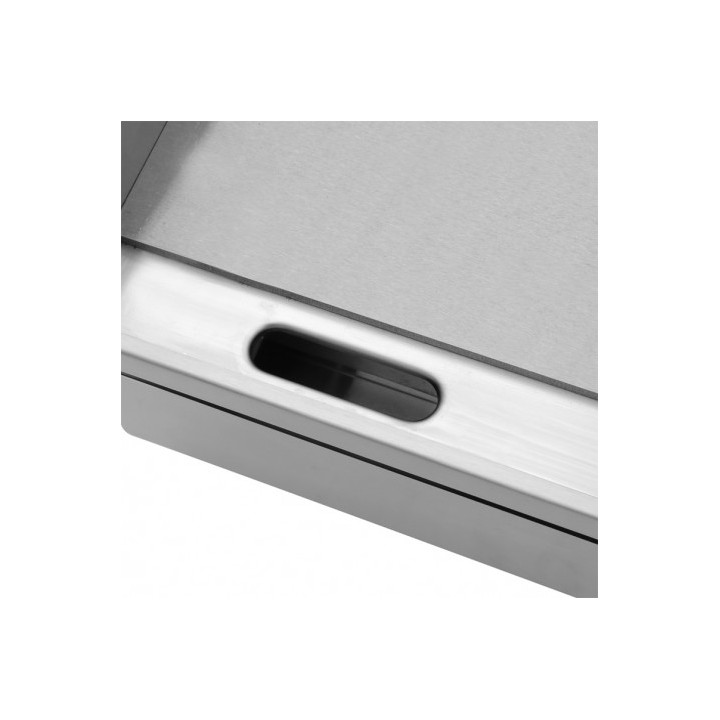 PLANCHA ELÉCTRICA PROFESIONAL SUPERFICIE LISA 4400W CHEF PRO