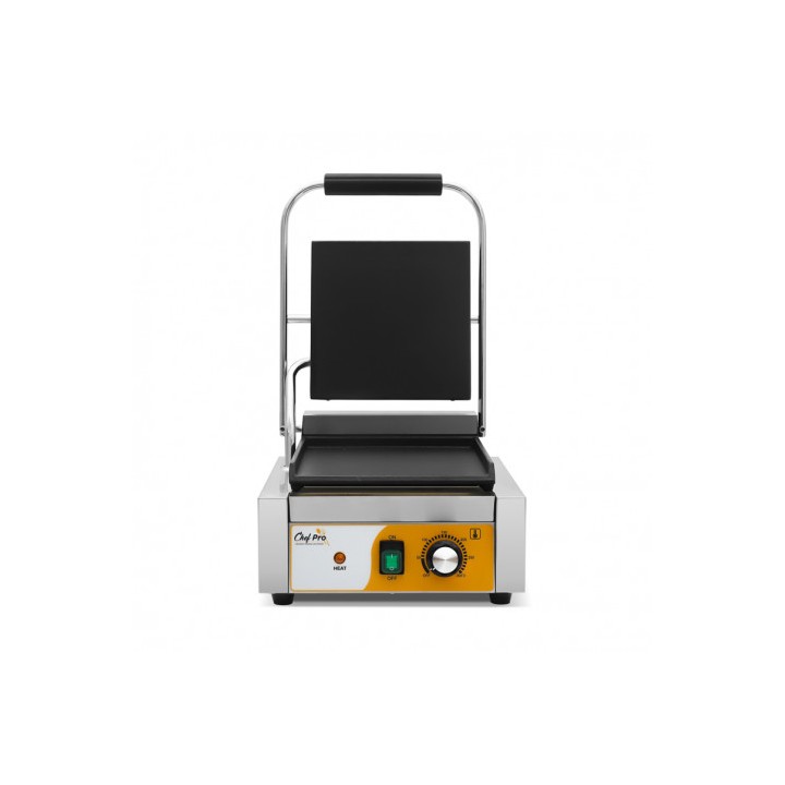 SANDWICHERA INDUSTRIAL PLACAS LISAS 1800W CHEF PRO