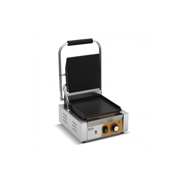 SANDWICHERA INDUSTRIAL PLACAS LISAS 1800W CHEF PRO