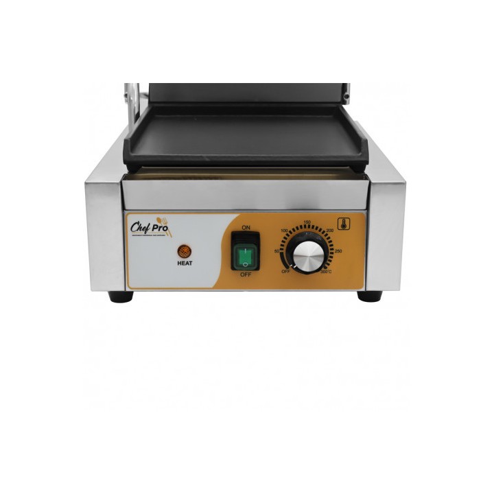 SANDWICHERA INDUSTRIAL PLACAS LISAS 1800W CHEF PRO