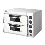 HORNO DE PIZZA ELÉCTRICO PROFESIONAL 2 CÁMARAS 3000W CHEF PRO
