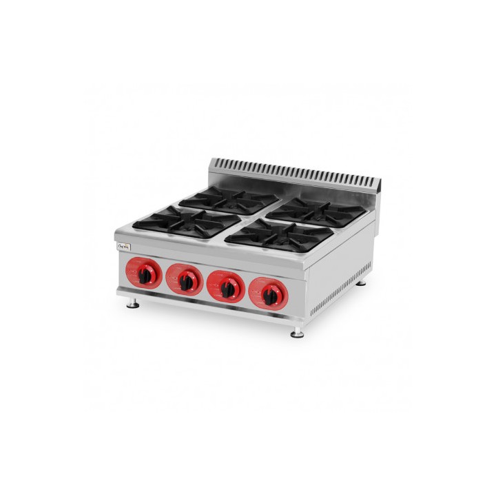 COCINA A GAS PROFESIONAL 4 FUEGOS CHEF PRO