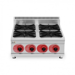 COCINA A GAS PROFESIONAL 4 FUEGOS CHEF PRO