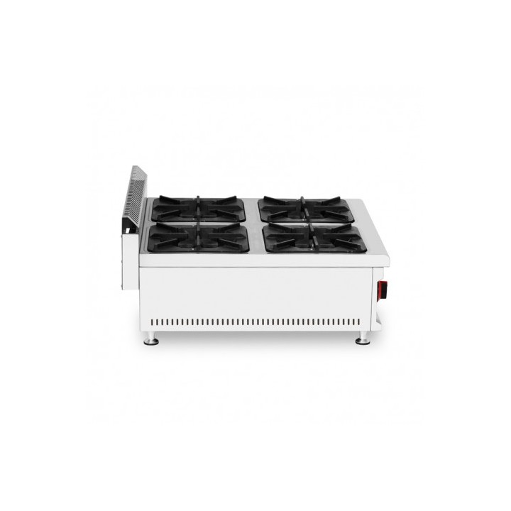 COCINA A GAS PROFESIONAL 4 FUEGOS CHEF PRO